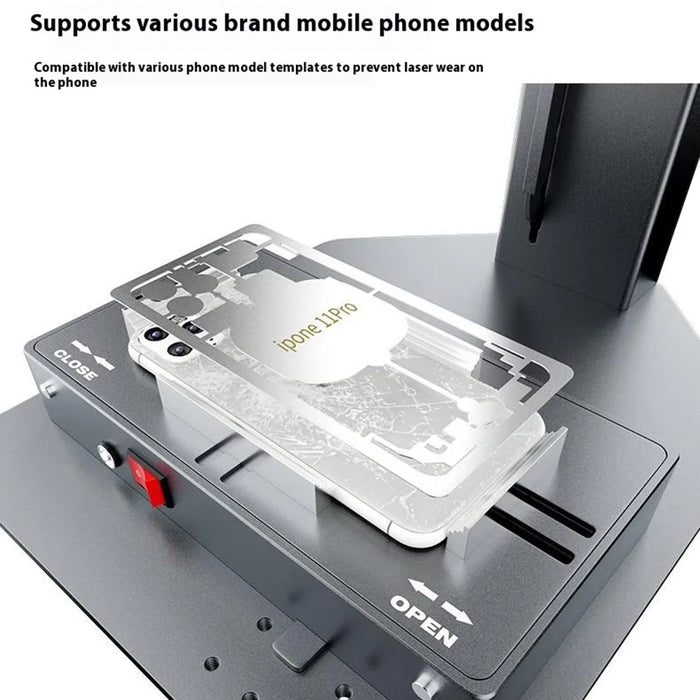 TBK203R Intelligent Phone Screen Centering Positioning Fixture for Laser Machine Precision Marking - 7