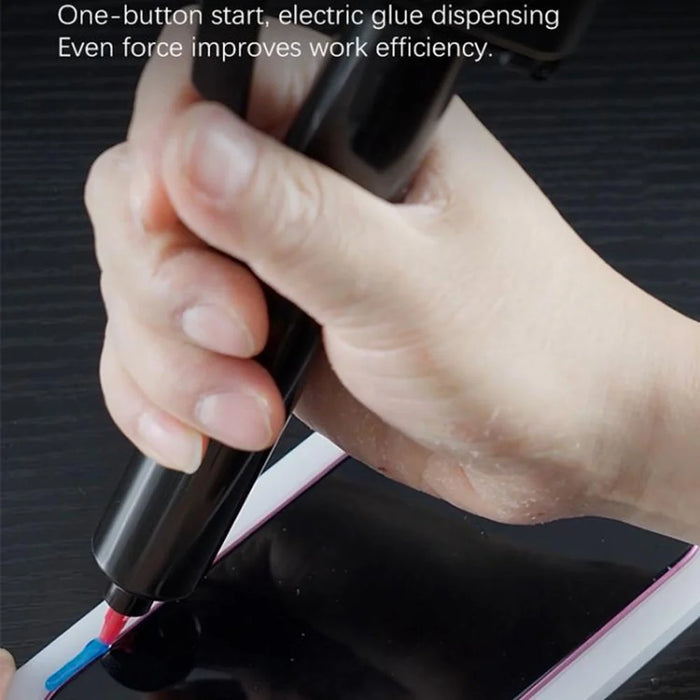 TBK006 Electric Glue Gun Adjustable Flow Rate Precision Control for All Fluid Adhesives - 2