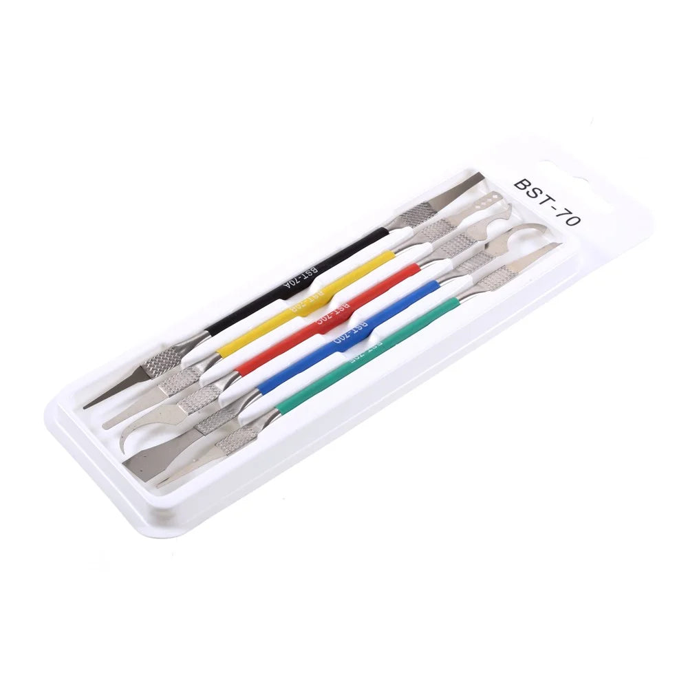 BEST BST-70 5-in-1 CPU Pry Knife Kit Mobile Phone Motherboard BGA Chip Remove Repair Tool - 3