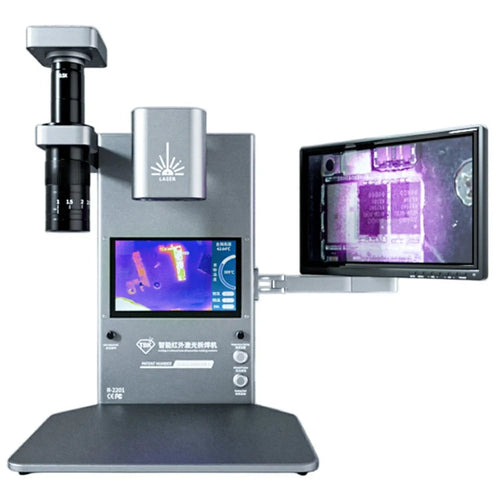TBK R2201 Smart Infrared Laser Desoldering Station for PCB Repair High Precision Chip Removal - EU Plug - 1