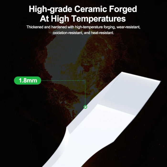 RELIFE TK1 Non Magnetic Anti Static Ceramic Solder Scraper for Mobile Phone Motherboard CPU Oxidation Removal - 4