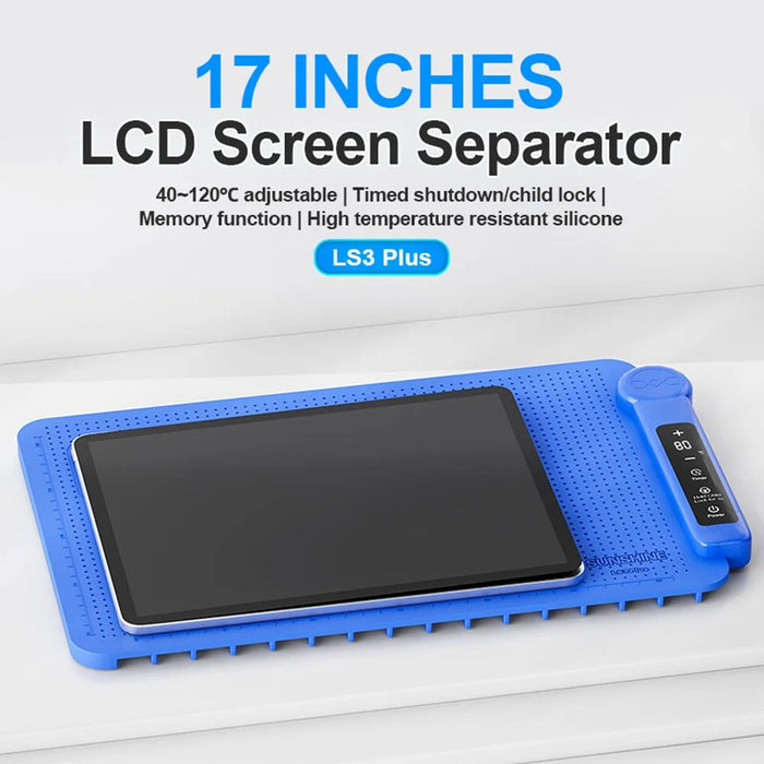 SUNSHINE LS3 Plus LCD Screen Separator 17 Inch for Mobile Phones / Tablets / Watches - EU Plug - 2
