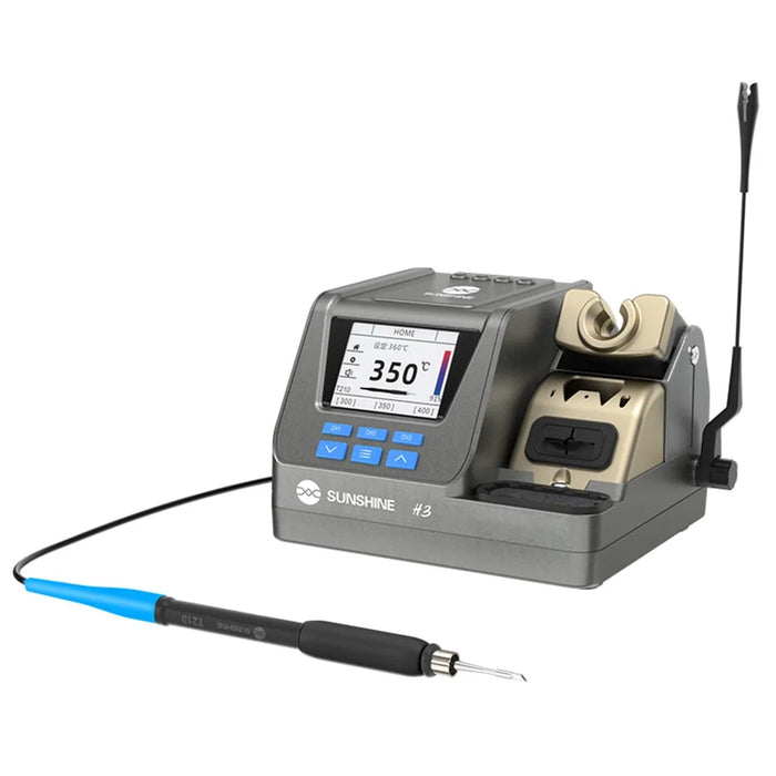 SUNSHINE H3 210 Smart Soldering Station Rapid Heating Automatic Sleep PCB Chip Repair Soldering Machine - EU Plug - 2