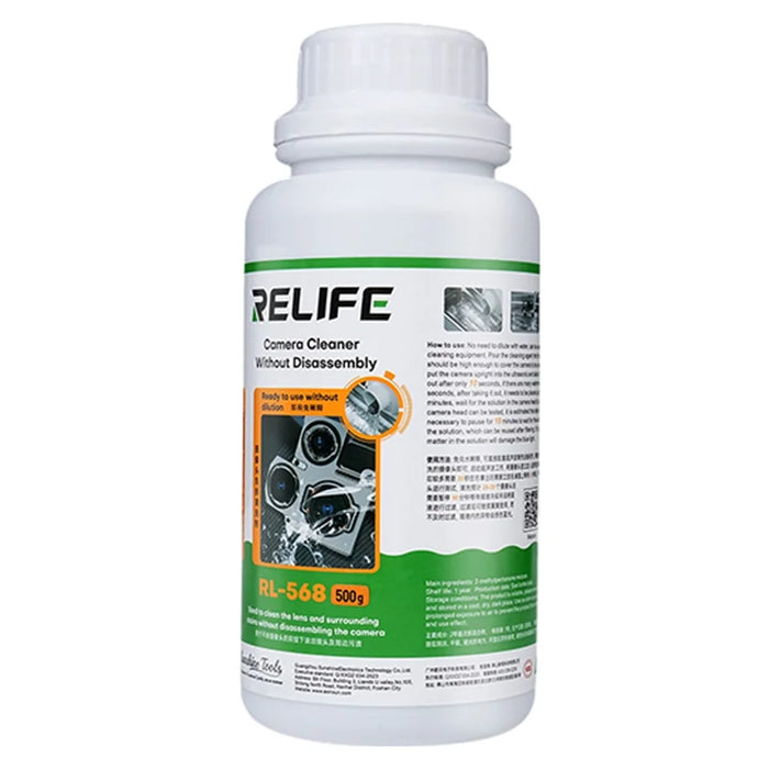 RELIFE RL-568 500g Camera No-Dismantle Cleaning Solution Watermarks Black Spots Removal Solution - 1