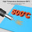 SUNSHINE SS-004F Extra Large Heat Insulation Mat High Temperature Resistant Insulation Pad for Electronic Product Repair Station - Blue - 7