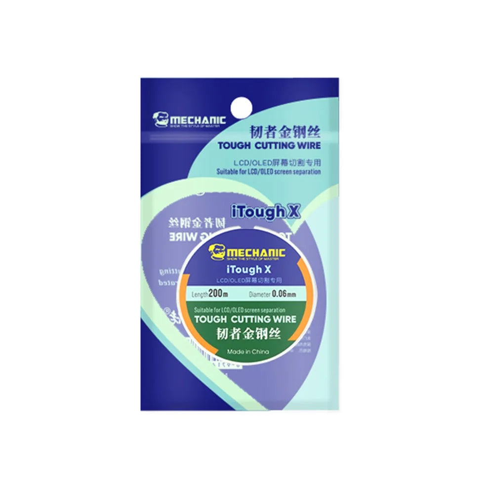 Diamante Wire for Mobile Phone LCD Screen Separation, Size: 0.06mm x 200m - 6