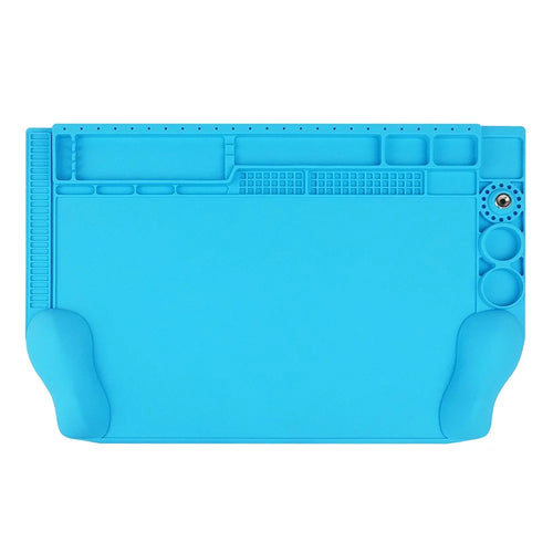 SUNSHINE SS-004H 3D Repair Work Mat Strong Magnetic Wrist Rest Heat Insulation Pad for Phone Repair - 1