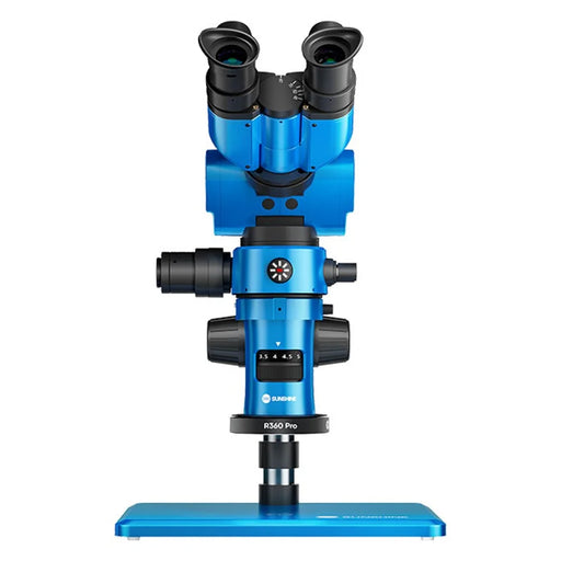 SUNSHINE R360 Pro Rotating Stereo Microscope 0.7-5.8X Magnification Microscope for Electronics Repair - 2