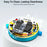 RELIFE RL-601Q Rotating Damping Tempered Glass Motherboard Repair Fixture - 5