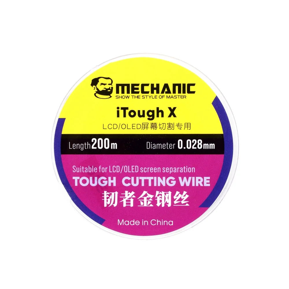 Diamante Wire for Mobile Phone LCD Screen Separation, Size: 0.028mm x 200m - 2