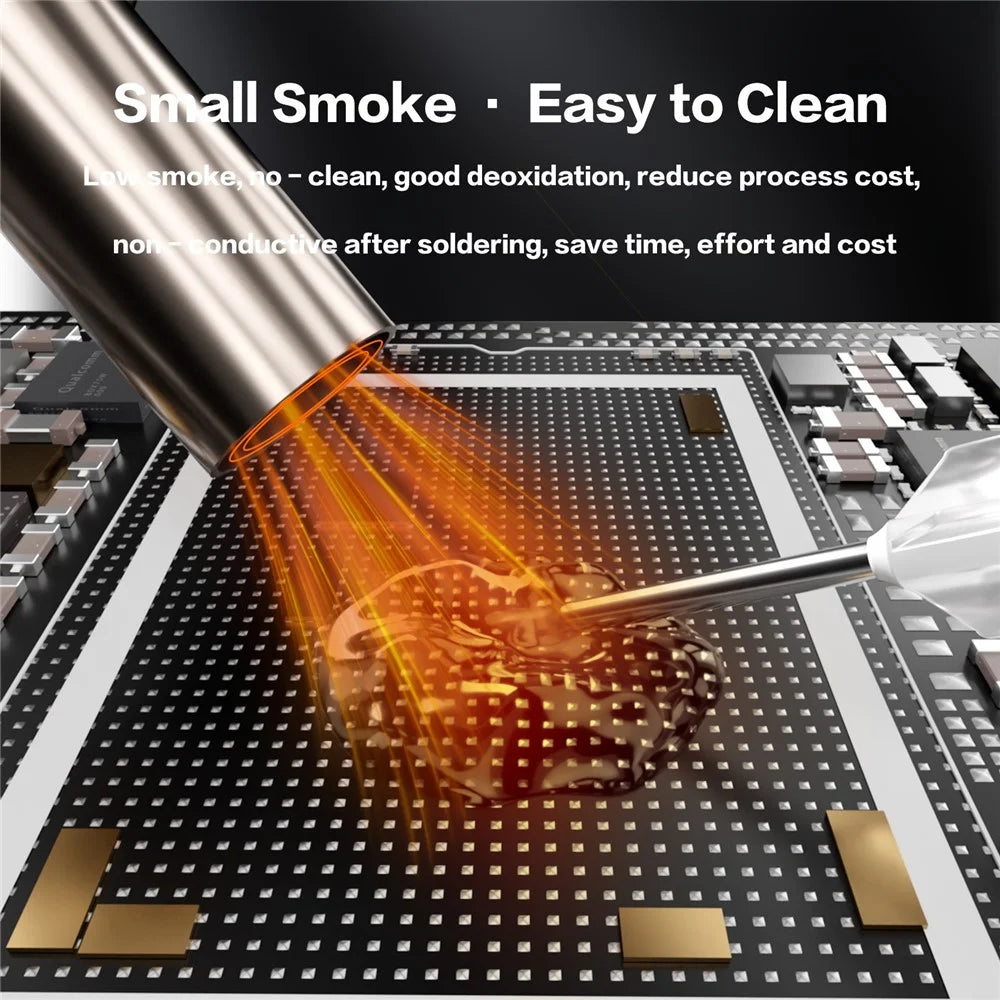 I2C Songzhi 604 No Clean Flux High Performance Non-Conductive Soldering Aid for Precision Electronics - 3