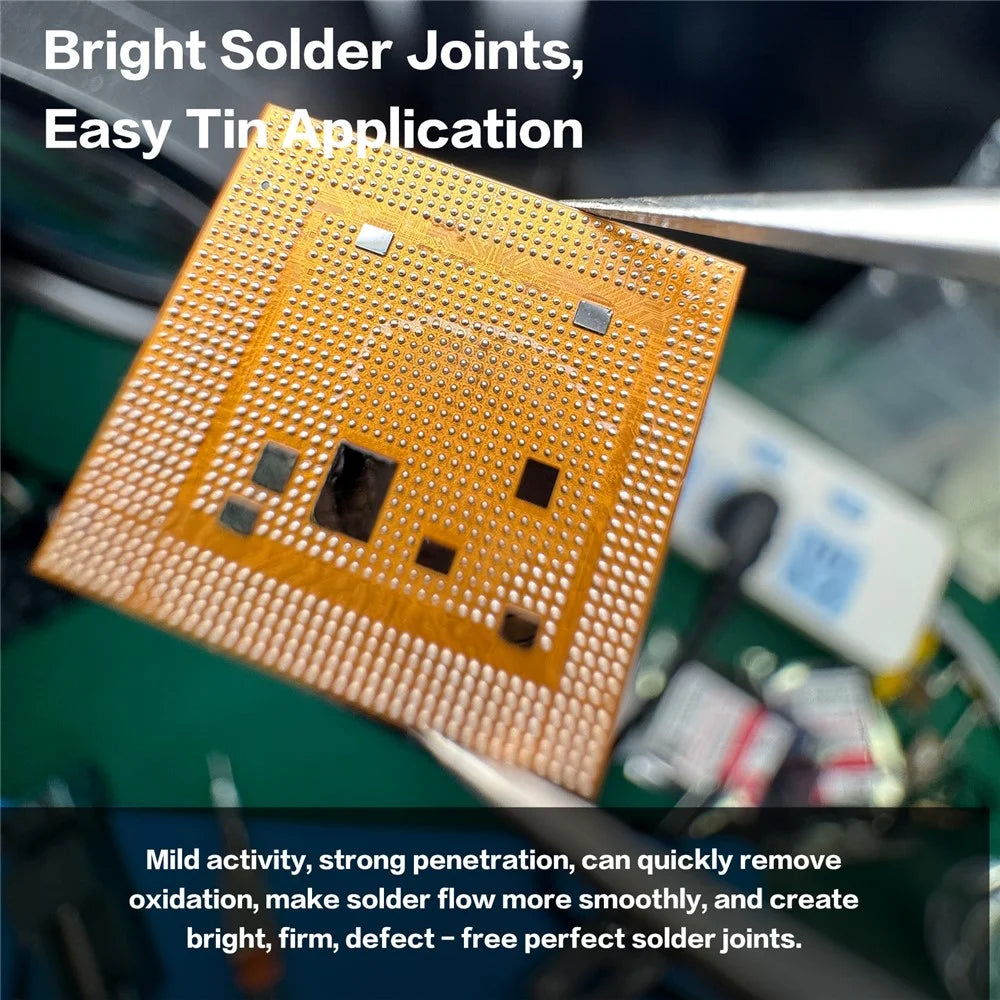 I2C Songzhi 604 No Clean Flux High Performance Non-Conductive Soldering Aid for Precision Electronics - 4
