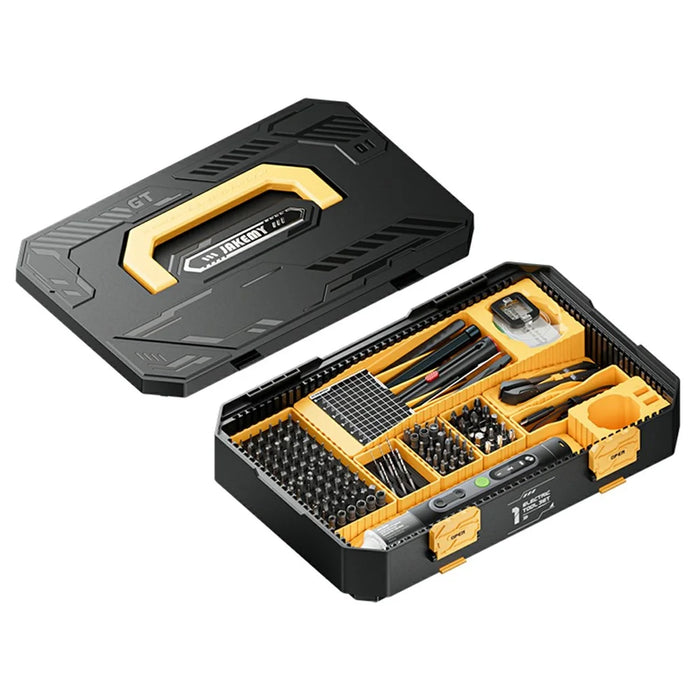 JAKEMY JM-8198 135 in 1 Multi-Function Repair Tool Kit Set Electric Screwdriver with 117Pcs Bits - 1