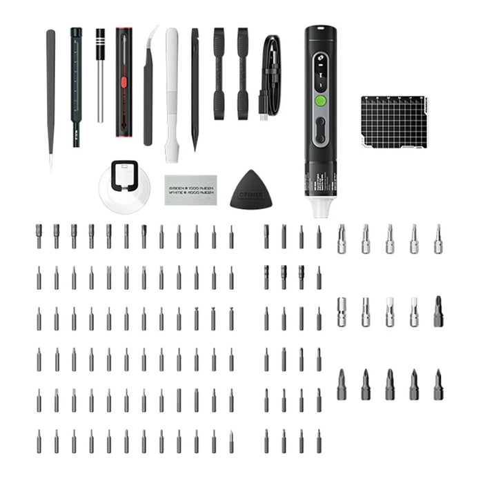 JAKEMY JM-8198 135 in 1 Multi-Function Repair Tool Kit Set Electric Screwdriver with 117Pcs Bits - 5