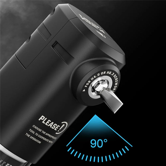 JAKEMY JM-Z25 Professional Corner Adapter For H4.0  /  H6.3 Screwdriver Bits Dual Size Compatible - 6