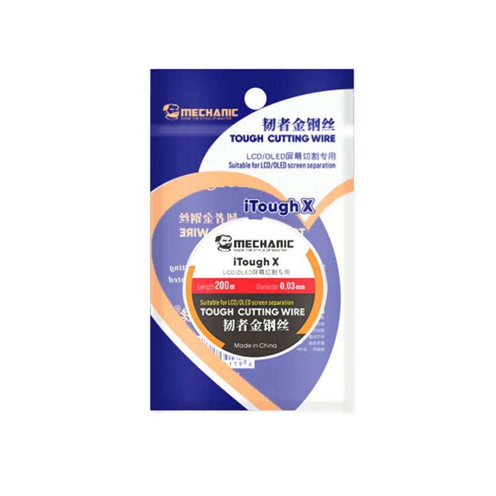 Diamante Wire for Mobile Phone LCD Screen Separation, Size: 0.03mm x 200m - 6