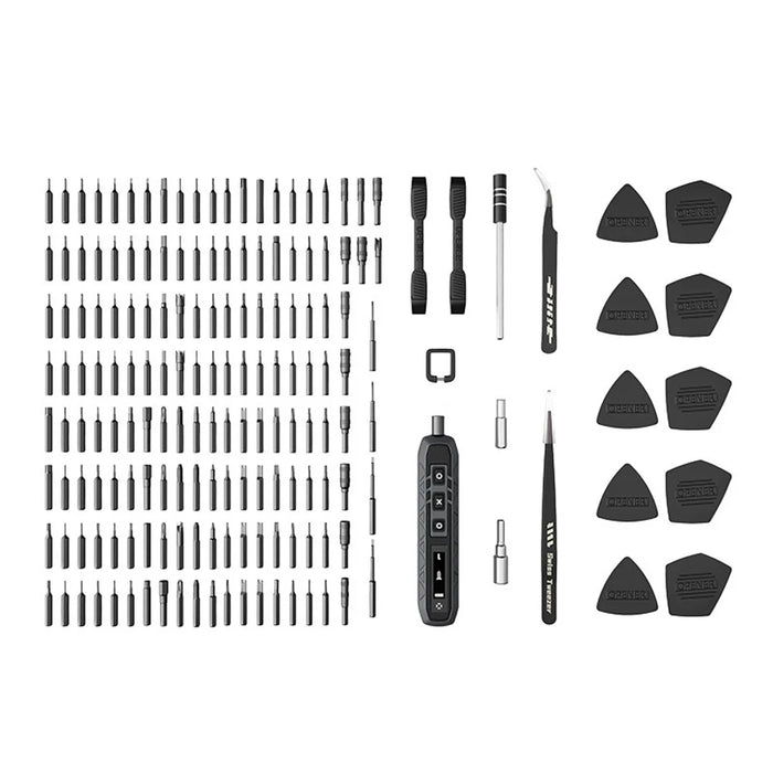 JAKEMY JM-8193 180 in 1 Mini Electric Screwdriver Toolkit Magnetic Bits Household Phone PC Repair Hand Tools - 3