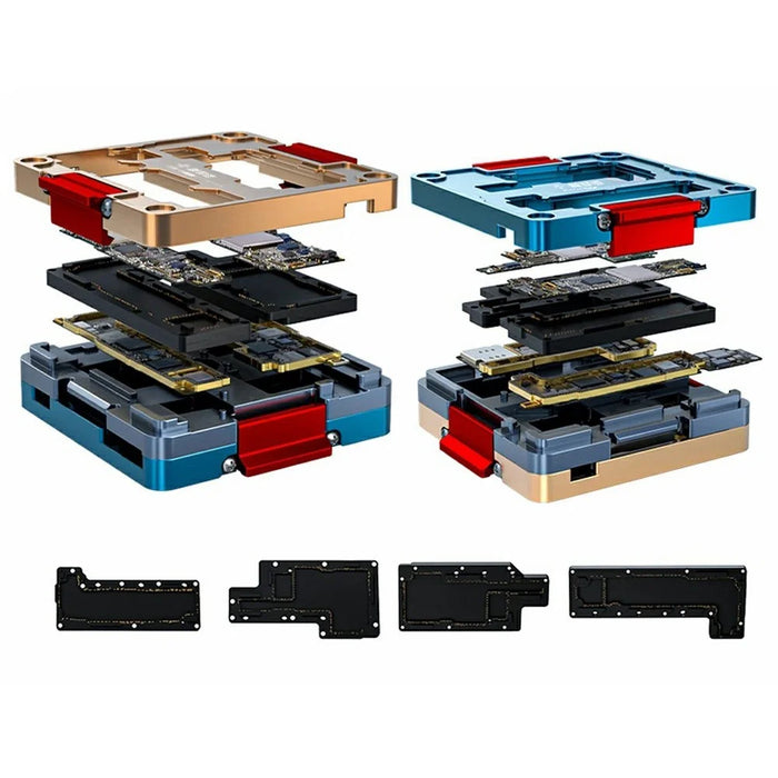 XZZ iSocket FIX-13 Motherboard Tester Fixture For iPhone 13 Pro Max / 13 Pro / 13 / 13 mini , Mainboard Layered Test Tool - 1