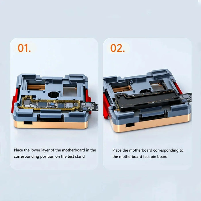 XZZ iSocket FIX-13 Motherboard Tester Fixture For iPhone 13 Pro Max / 13 Pro / 13 / 13 mini , Mainboard Layered Test Tool - 6