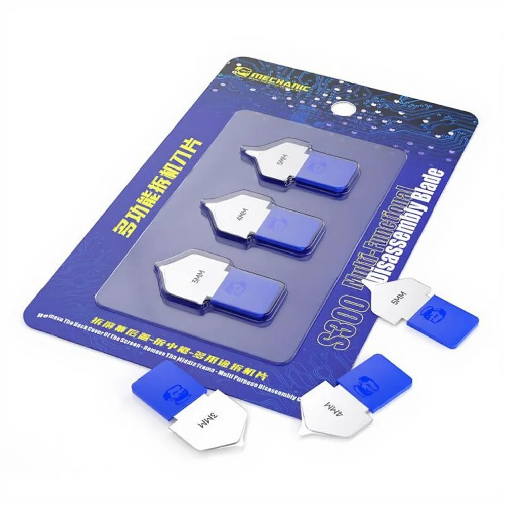MECHANIC S300 3 in 1 Multifunctional Disassembly Blade Kit For Phone Repair Opening Pry Tool - 6