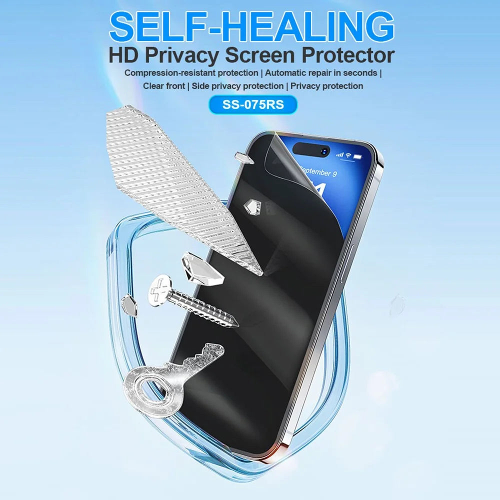 SUNSHINE SS-075RS 50 PCS Self Healing Privacy Screen Protector HD Anti Pressure Hydrogel Film - 2