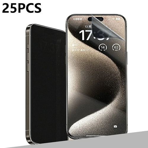 SUNSHINE SS-075AS 25 PCS 360° Anti-Peep Hydrogel Film Nano-Level Scratch Resistant Screen Protector - 1