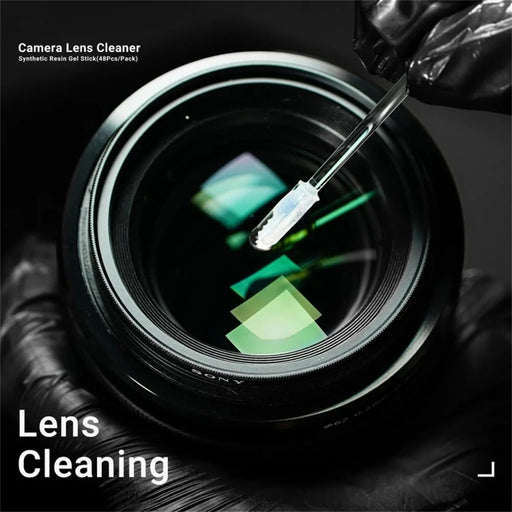 2UUL CL21 48Pcs Camera Lens Cleaner Synthetic Resin Gel Stick for Dust Removing - 2