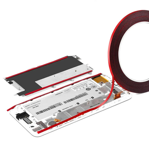 AMAOE 0.3mmx3mm High-Viscosity PE Double-Sided Tape for Phone Repair and Screen Adhesion, Length: 10m - 1