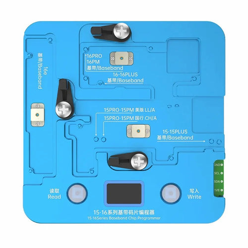 JC For iPhone 16 Series / 15 Series Baseband Chip Programmer No Removal Read Write Repair Tool - 1