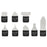 WYLIE WL-3A 8PCS Disassembly Kit Multifunctional Precise Blades Mobile Phone Repair Tool - 1