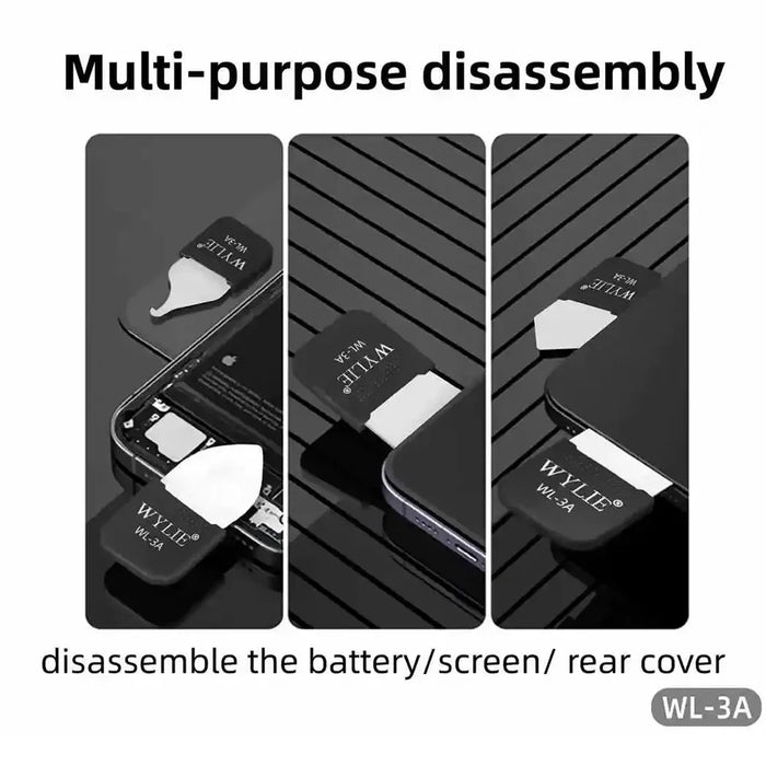 WYLIE WL-3A 8PCS Disassembly Kit Multifunctional Precise Blades Mobile Phone Repair Tool - 2