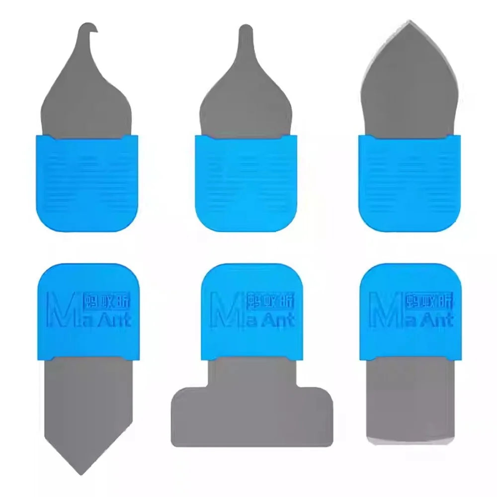 MAANT MY-118 6-in-1 Phone Screen Removal Tool Kit Curved Display Disassembly Set Multi-Angle Blades - 1