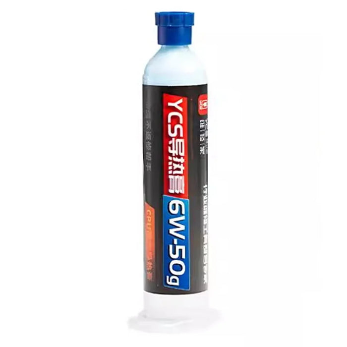 YCS Thermal Paste 50g For CPU High Performance Heat Dissipation Overheating Solution - Blue 6W - 1