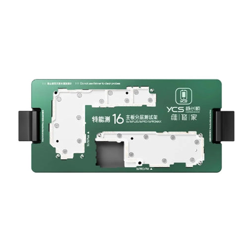 YCS Motherboard Layered Test Fixture Beryllium Copper Spring Probe For iPhone 16  /  16 Plus  /  16 Pro  /  16 Pro Max - 1