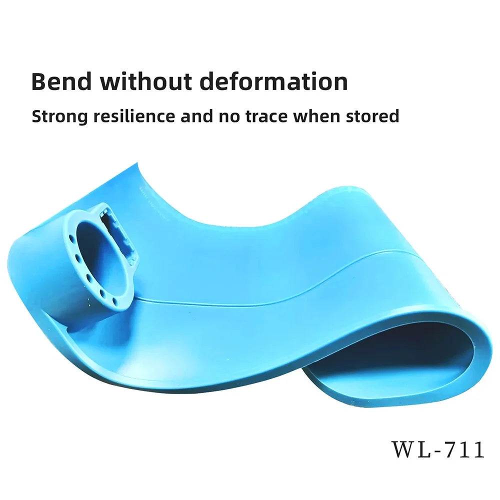 WYLIE WL-711 Heat Insulation Silicone Work Mat 450 x 280mm for Phone Screen Motherboard Repair Tools - Blue - 4