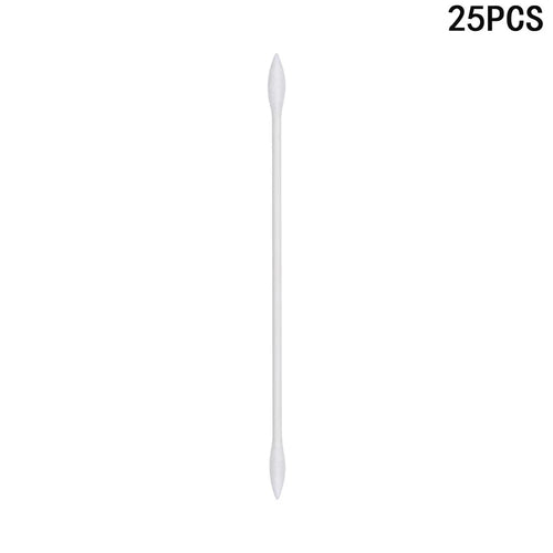LB TOOL 25Pcs Double Ended Cotton Cleaning Swabs for Precise Cleaning - 1