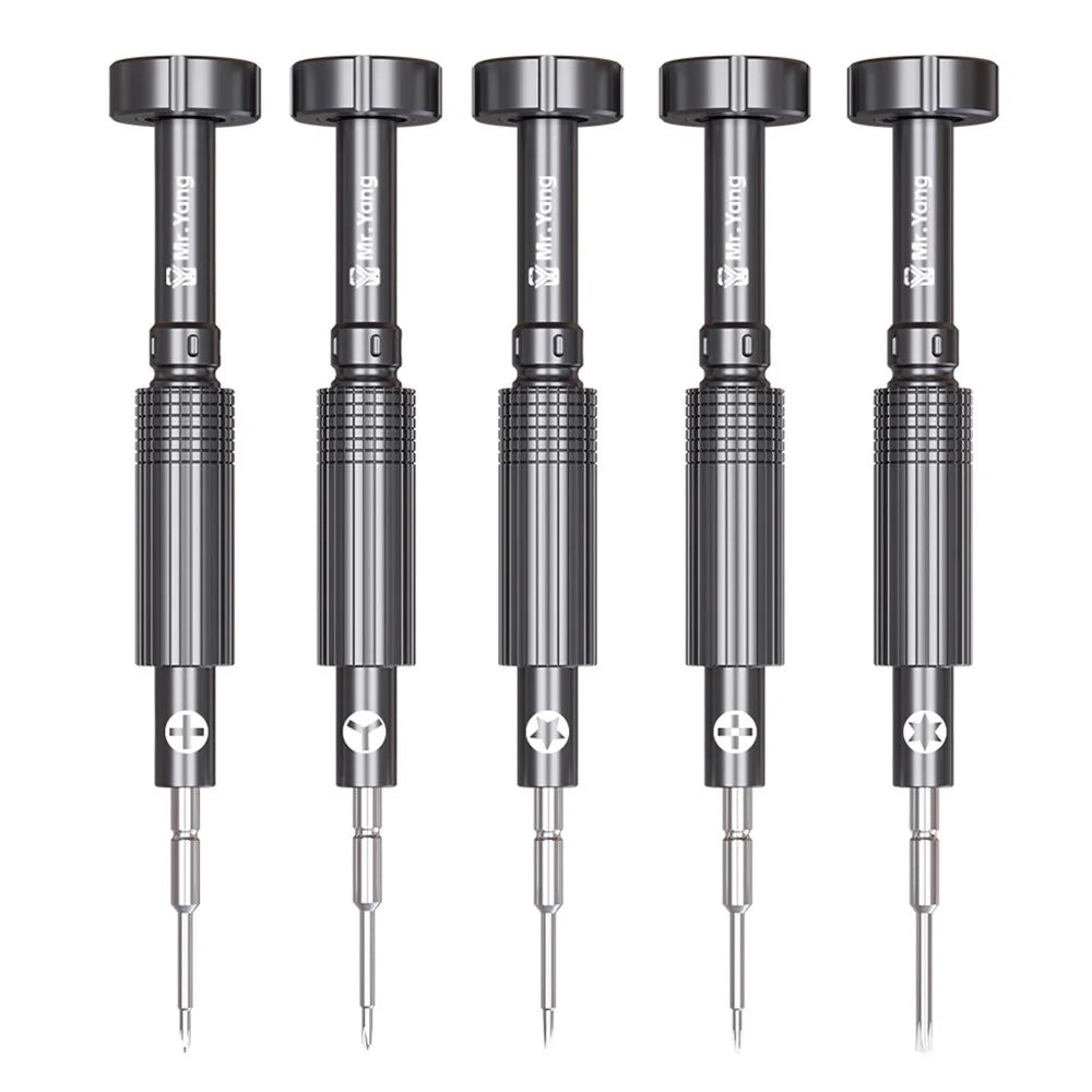 MY-L01T 5Pcs 2D Screwdriver Set Precision Disassembly Tool Non Slip Handle Alloy Screwdrivers - 1