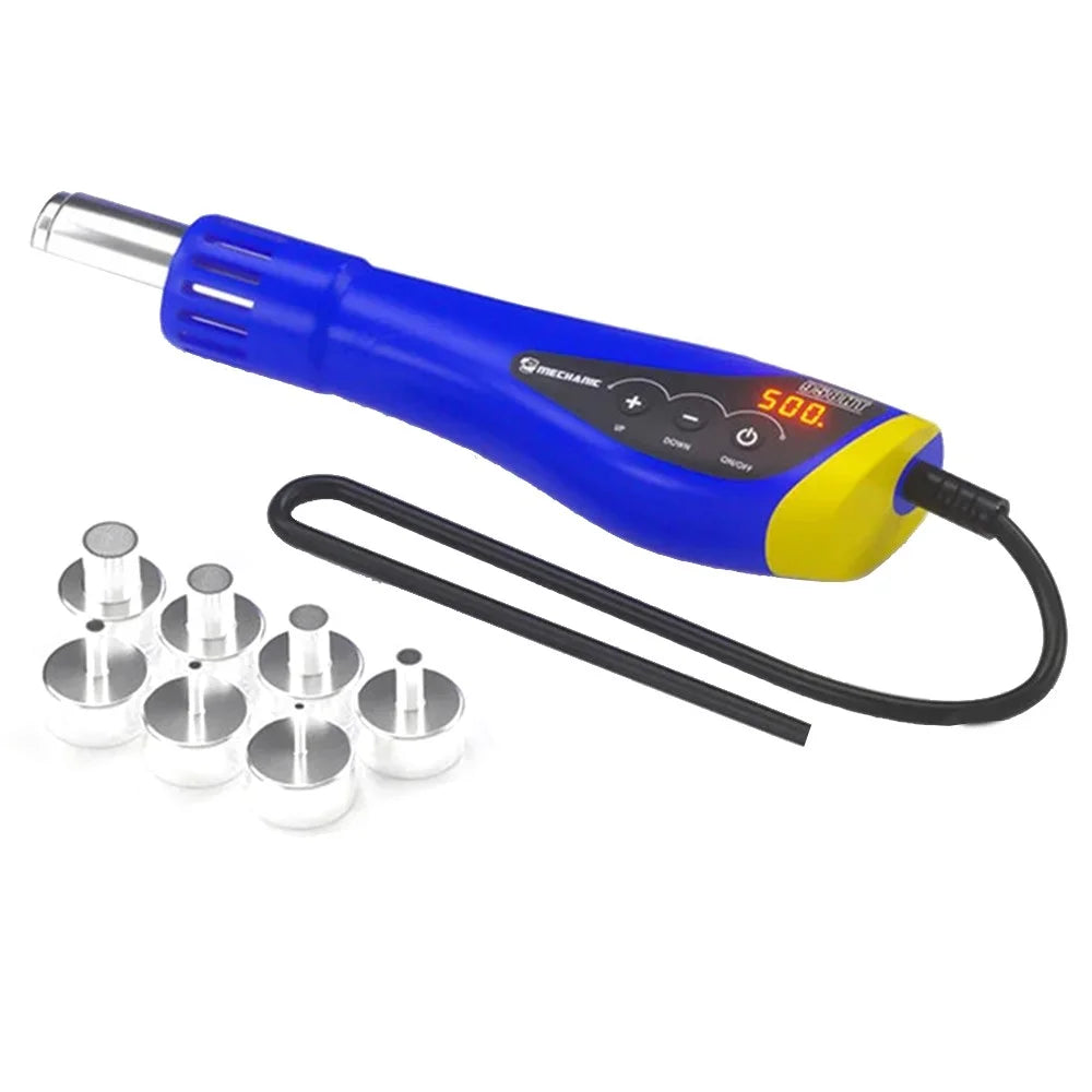 MECHANIC 958HT Portable Digital Hot Air Gun Heat Gun Temperature Control Display for Repair DIY Projects - EU Plug - 1