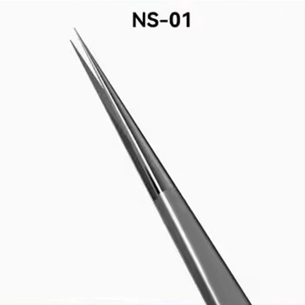 I2C 3D Super Alloy Tweezers for Mobile Phone Repair High Precision Jumper Wire Tweezers - NS-01 Standard Type - 2