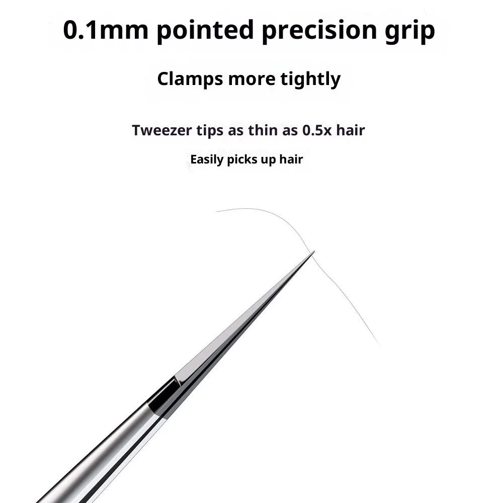 I2C 3D Super Alloy Tweezers for Mobile Phone Repair High Precision Jumper Wire Tweezers - NS-01 Standard Type - 3