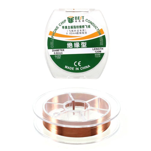 BEST 0.02mm Insulation Type Cell Phone Chip Conductor Wire for iPhone Repair Tools - 1