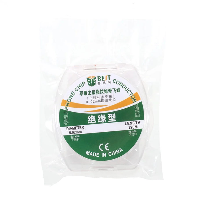 BEST 0.02mm Insulation Type Cell Phone Chip Conductor Wire for iPhone Repair Tools - 4
