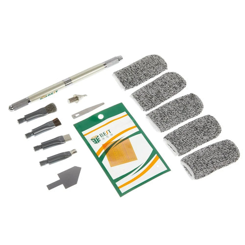 BEST-85 Multifunctional Phone Repair Tool Kit Craft Pen Carving Knife Set for PCB Repair Chip Cleaning - 1