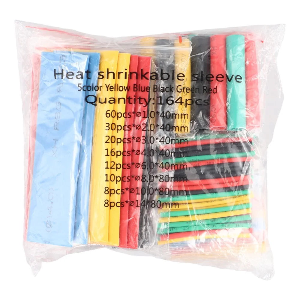 BEST 164Pcs / Pack Cable Management Sleeve Wire Protector for Various Cable Protection - 2