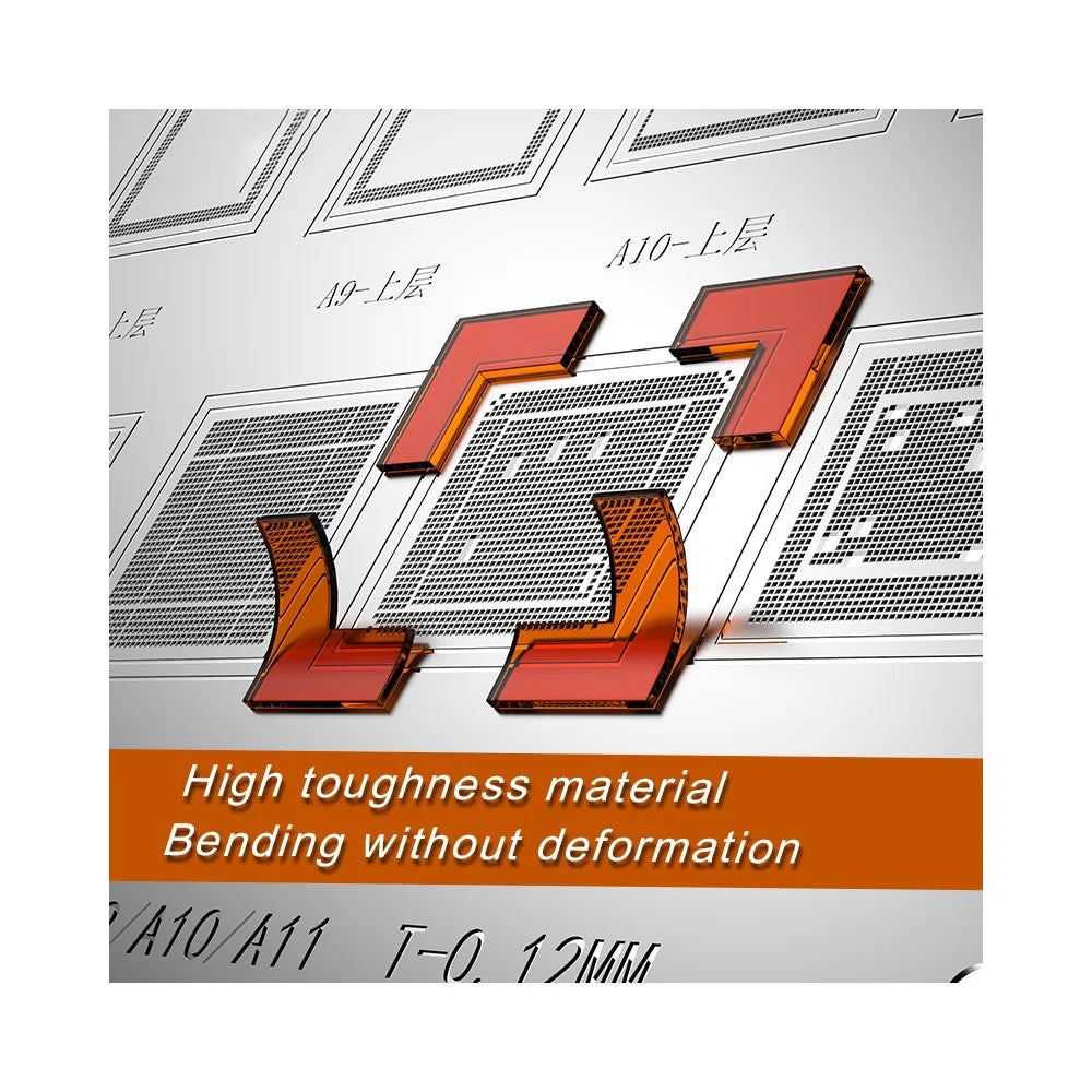 BEST High Temperature Resistant Chip Fixing Sticker for BGA Reballing 3D Tin Planting Net - 2