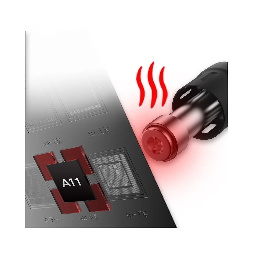 BEST High Temperature Resistant Chip Fixing Sticker for BGA Reballing 3D Tin Planting Net - 6