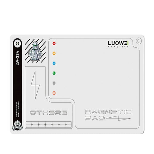 LUOWEI LW-334 Magnetic Screwdriver Mat Double Sided Screw Organizer Tool Sorting Pad Waterproof - 1