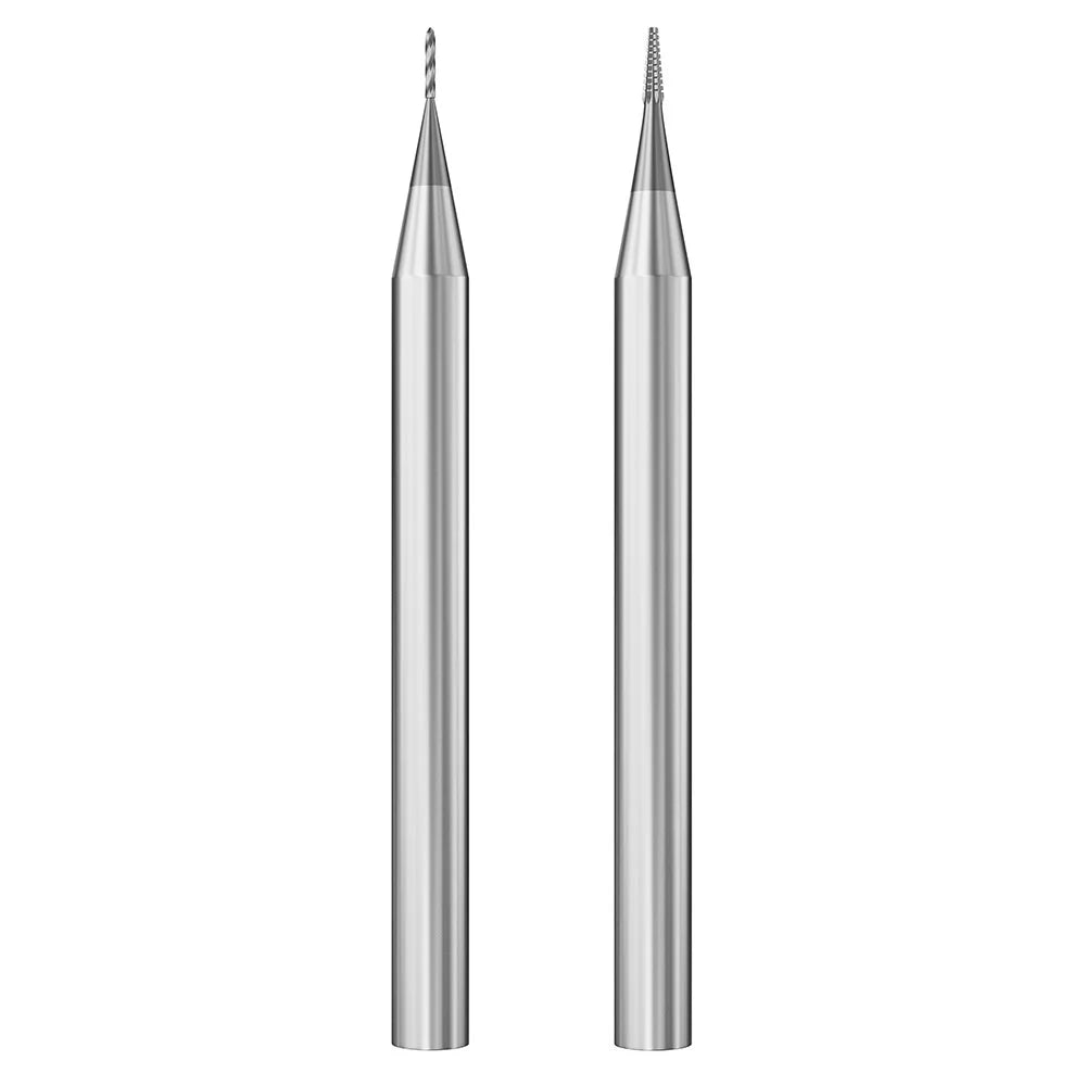 LUOWEI LW-331 2Pcs / Set High Hardness Non Magnetic Slip Tooth Drill Bit Set for Sliding Screw Quick Removal - 1