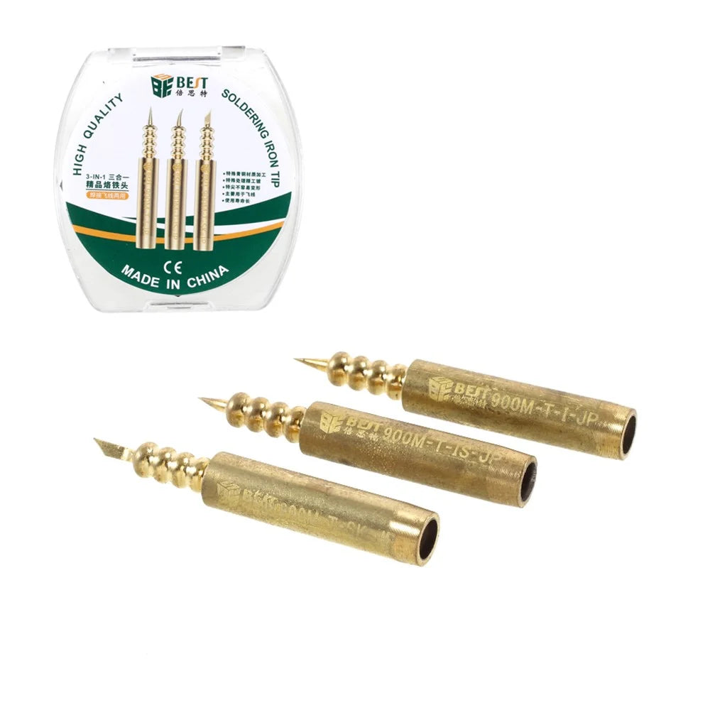 BEST 3-in-1 High Quality Soldering Iron Tips - 1