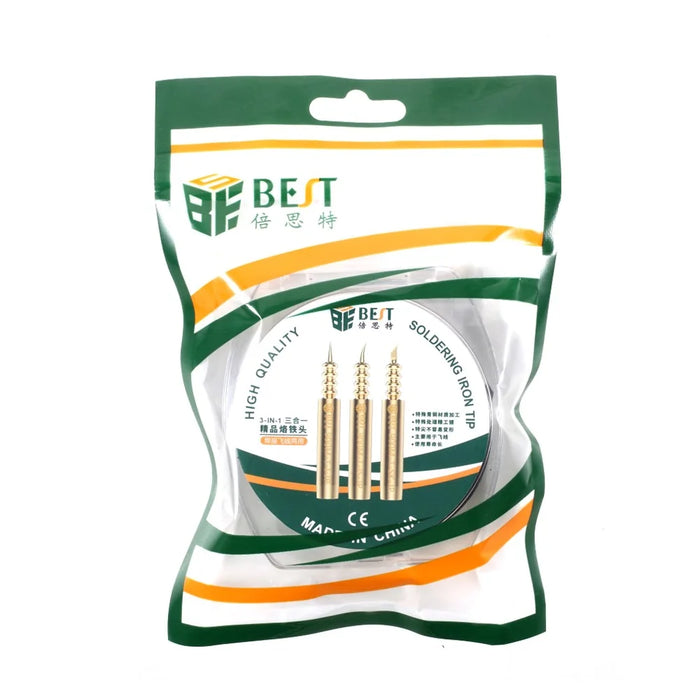 BEST 3-in-1 High Quality Soldering Iron Tips - 4